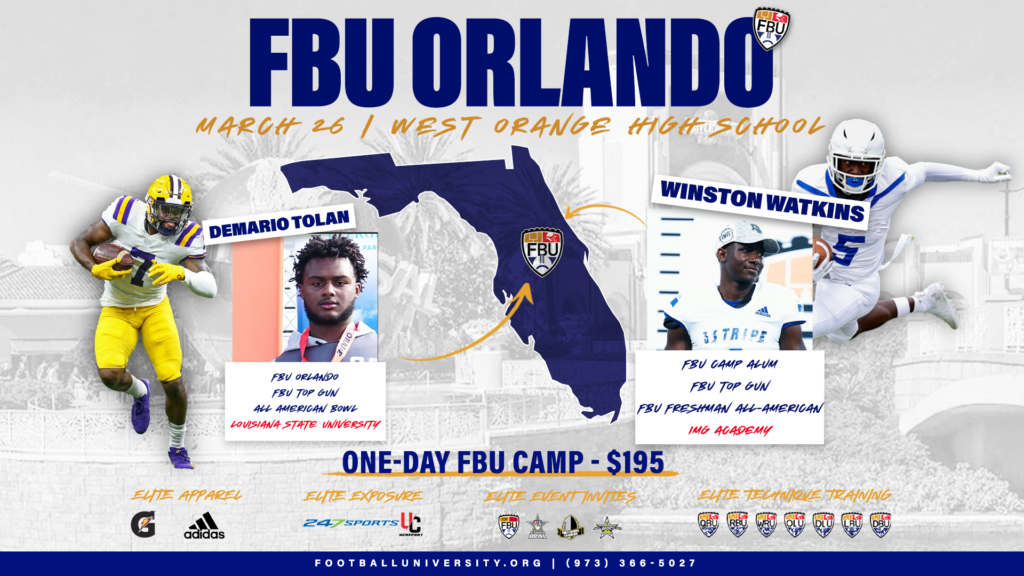 Register for FREE Orlando Youth Football Camp at Colonial High