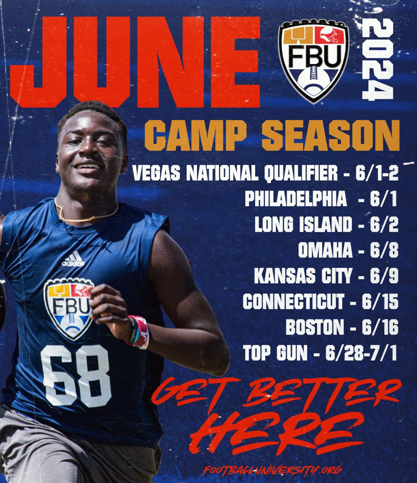 FBU OneDay Regional Camps Get Better Here